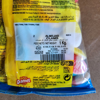 Damel Clam Shell 1kg Bag GF